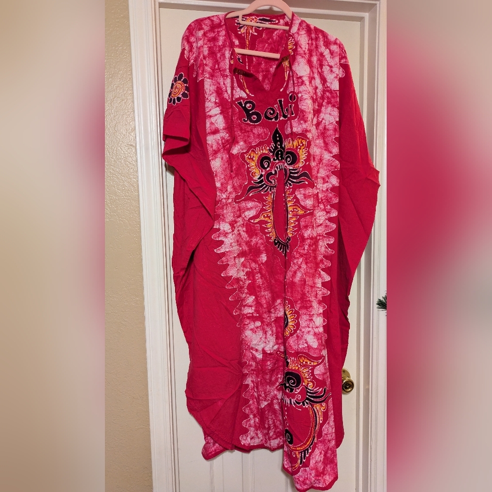 Pink Boho Kaftan